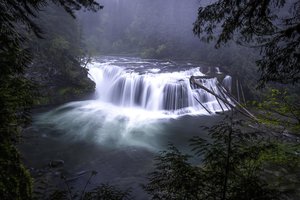 Lower Lewis River Falls, WA