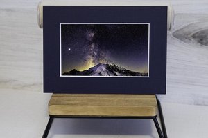 Milky Way over Mt. Rainier, WA