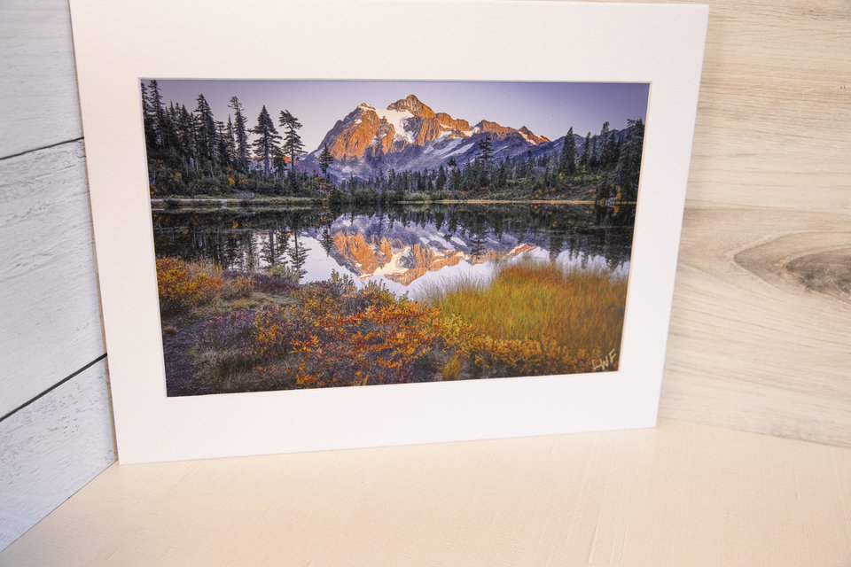 Mt Shuksan from Picture Lake, WA