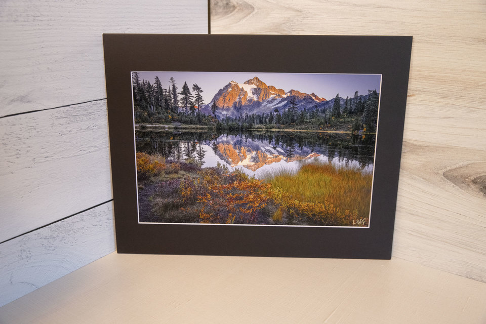 Mt Shuksan from Picture Lake, WA