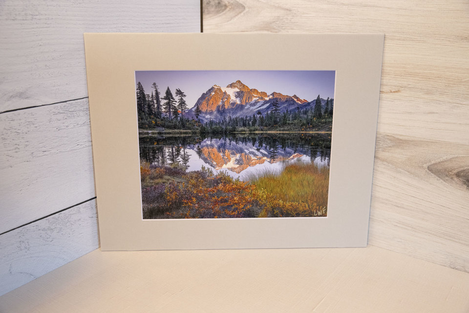 Mt Shuksan from Picture Lake, WA